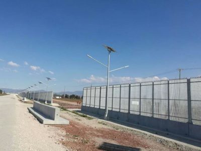 Solar led street light application
