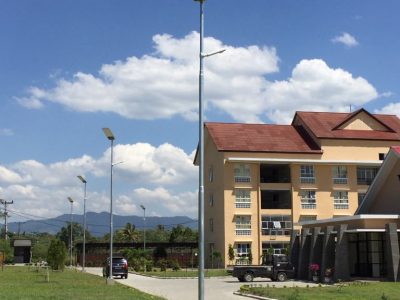 solar led street light project