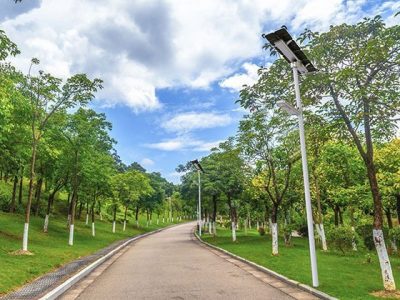 all in one solar led street light