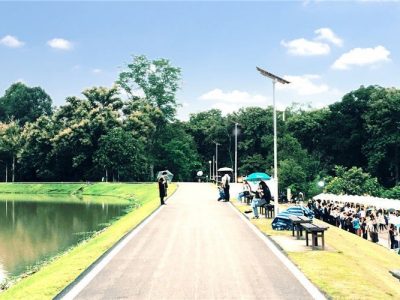 solar led street light application