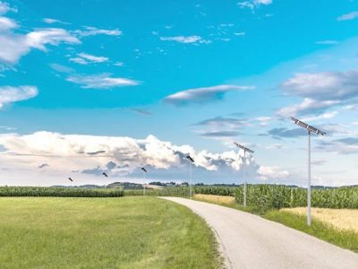 solar led street light application