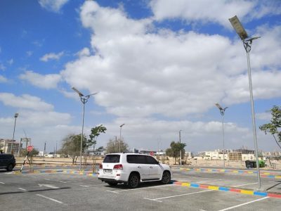 solar led street light project