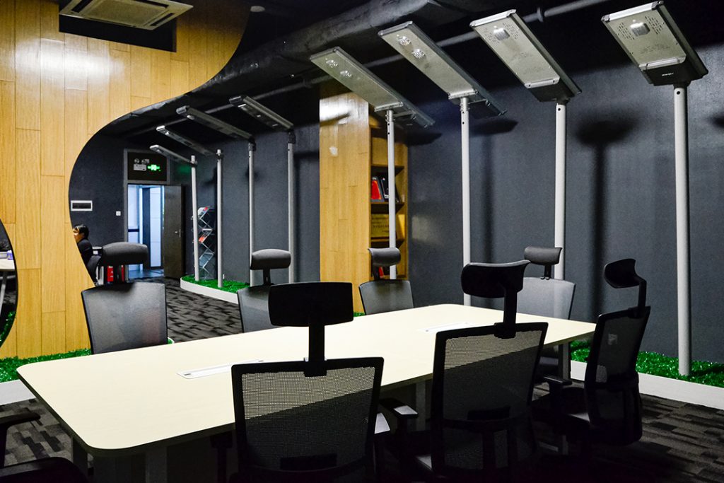 Led streetlight showroom & office