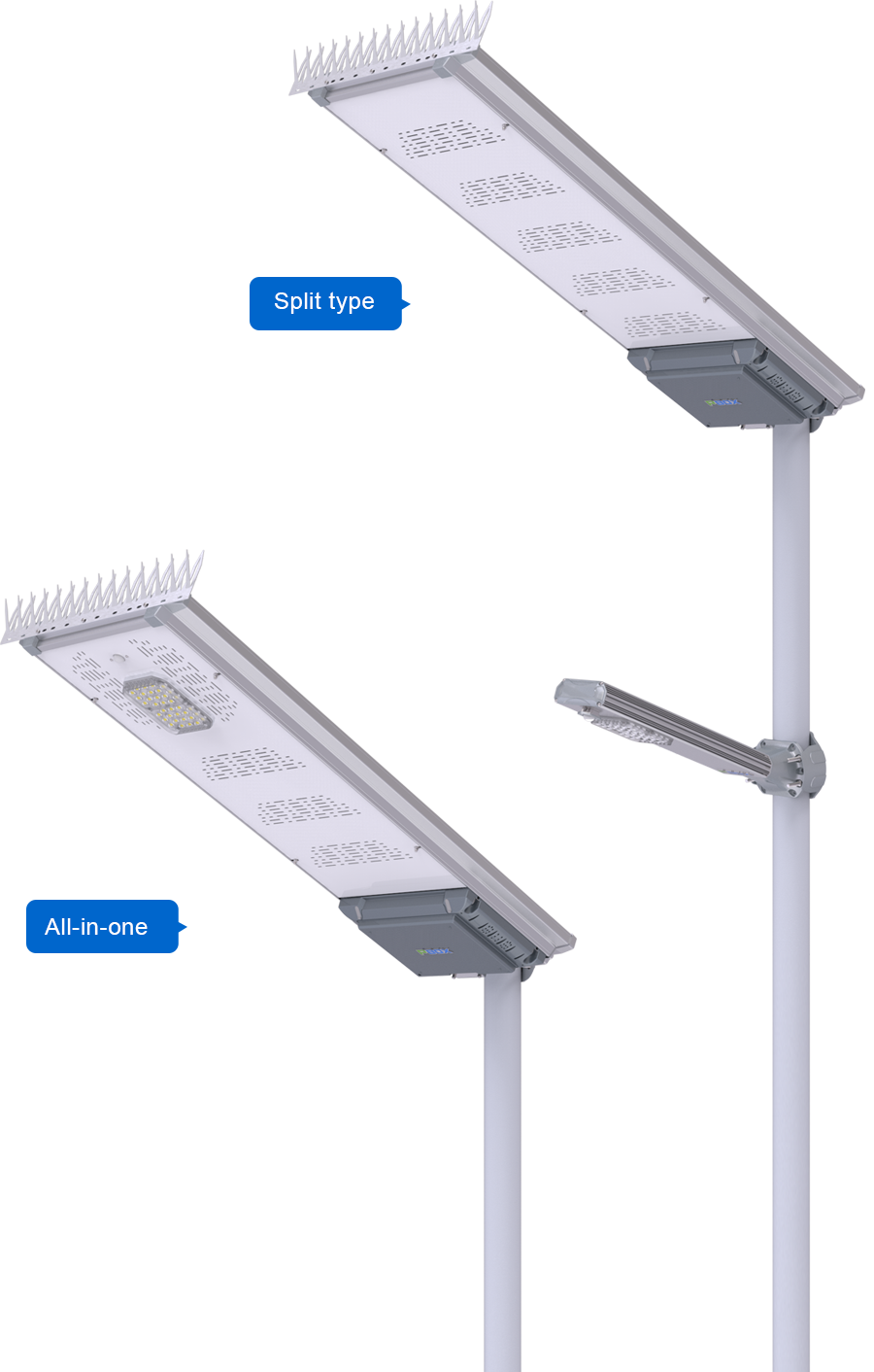 integrated solar led street light