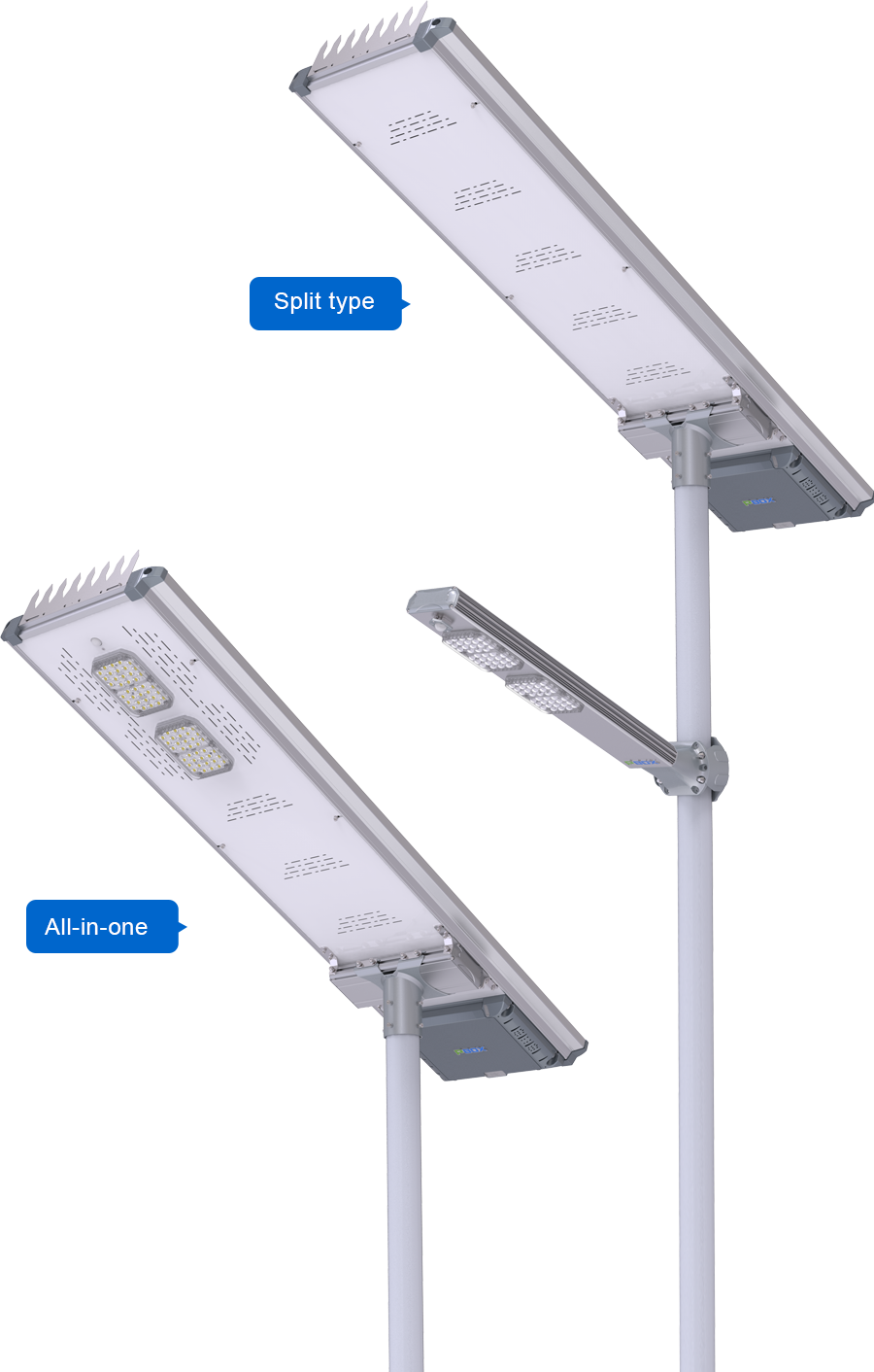 high power solar street light
